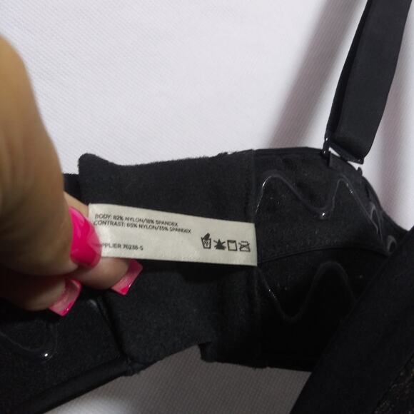 Ambrielle Strapless Multiway Full Figure Push Up Bra Size 36DDD - Picture 5 of 7